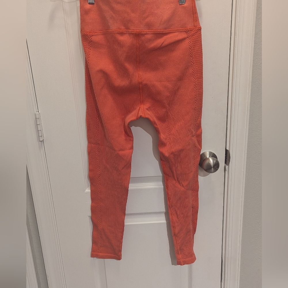 Aerie‎ Offline Coral Leggings Size Large - Picture 4 of 6